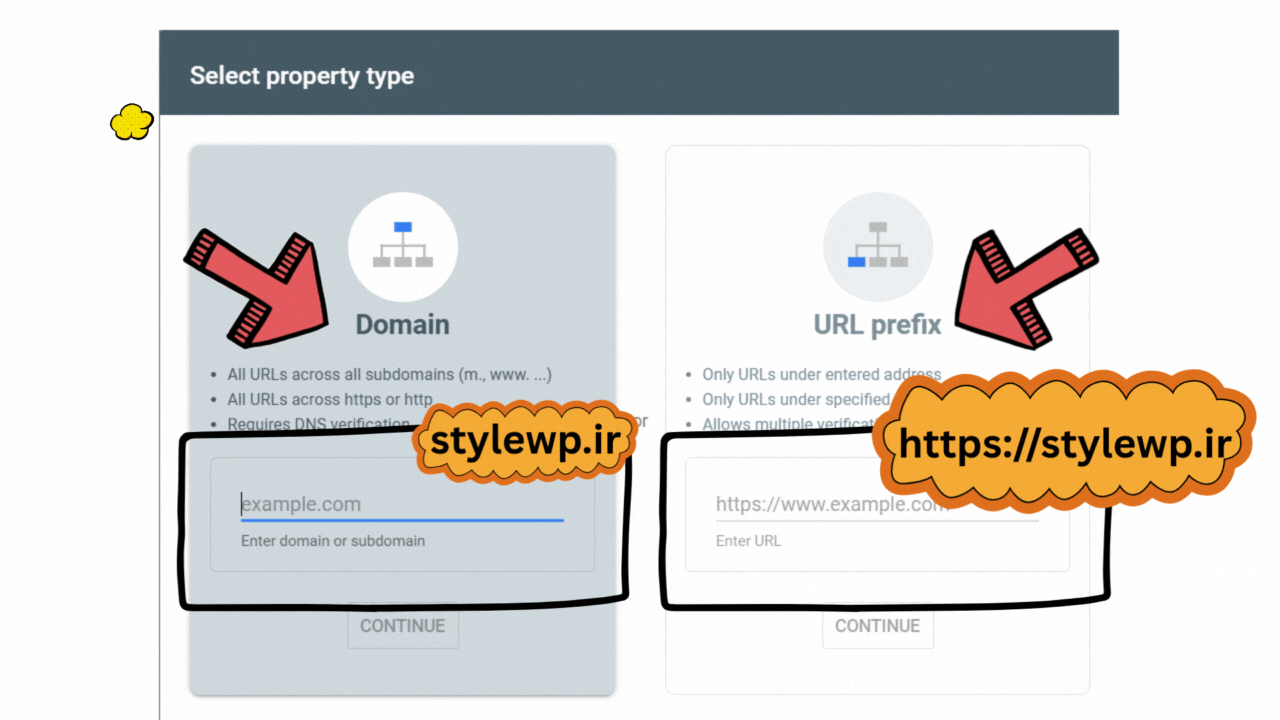 ورود و افزودن ویژگی