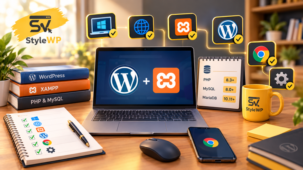 پیش‌نیازهای نصب وردپرس روی XAMPP (زمپ)